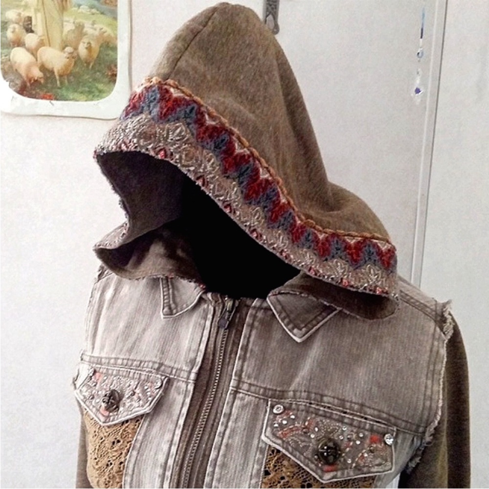 Miss Me Multicolor Jean Jacket